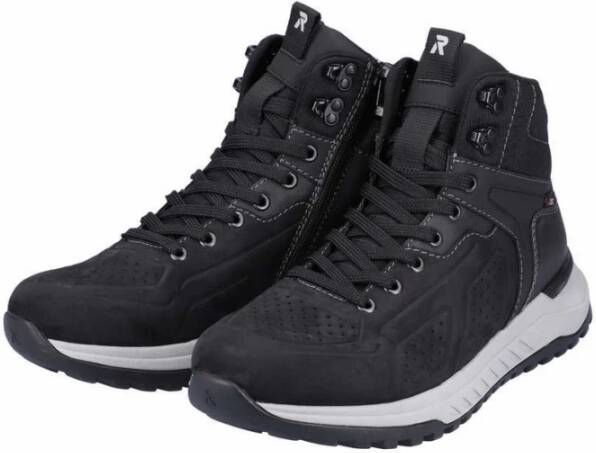 Rieker Evolution 6 Paar Zwarte Schoenen Black Heren