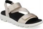 Rieker Beige Platte Sandalen voor Dames Beige Dames - Thumbnail 4