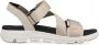 Rieker Beige Platte Sandalen voor Dames Beige Dames - Thumbnail 4