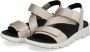 Rieker Beige Platte Sandalen voor Dames Beige Dames - Thumbnail 6