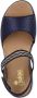 Rieker Stijlvolle Blauwe Leren Platte Sandalen Blauw Dames - Thumbnail 4