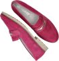 Rieker Fuchsia Suède Loafer met Leren Voetbed Pink Dames - Thumbnail 14