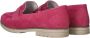 Rieker Fuchsia Suède Loafer met Leren Voetbed Pink Dames - Thumbnail 10