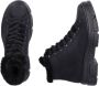 Rieker Zwarte Gesloten Enkellaarsjes voor Dames Black Dames - Thumbnail 3