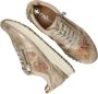 Rieker Gouden Print Sneaker met Rits en Veters Multicolor Dames - Thumbnail 9