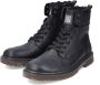 Rieker Zwarte gesloten booties voor heren Zwart Heren - Thumbnail 17