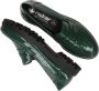 Rieker Groene Animal Print Loafer Instapper Green Dames - Thumbnail 10