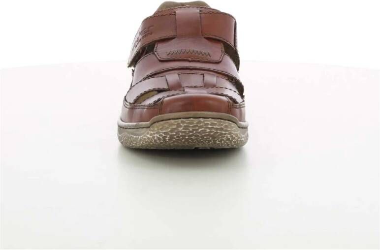 Rieker Heren Cognac Schoenen Brown Heren