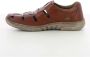 Rieker Heren Cognac Schoenen Brown Heren - Thumbnail 4