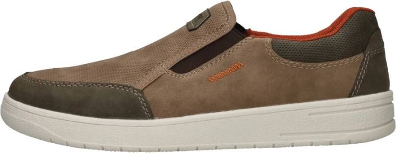 Rieker Heren Instapper Bruin Oranje Multicolor Heren