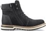 Rieker Warm Gevoerde Veterschoenen Black Heren - Thumbnail 13
