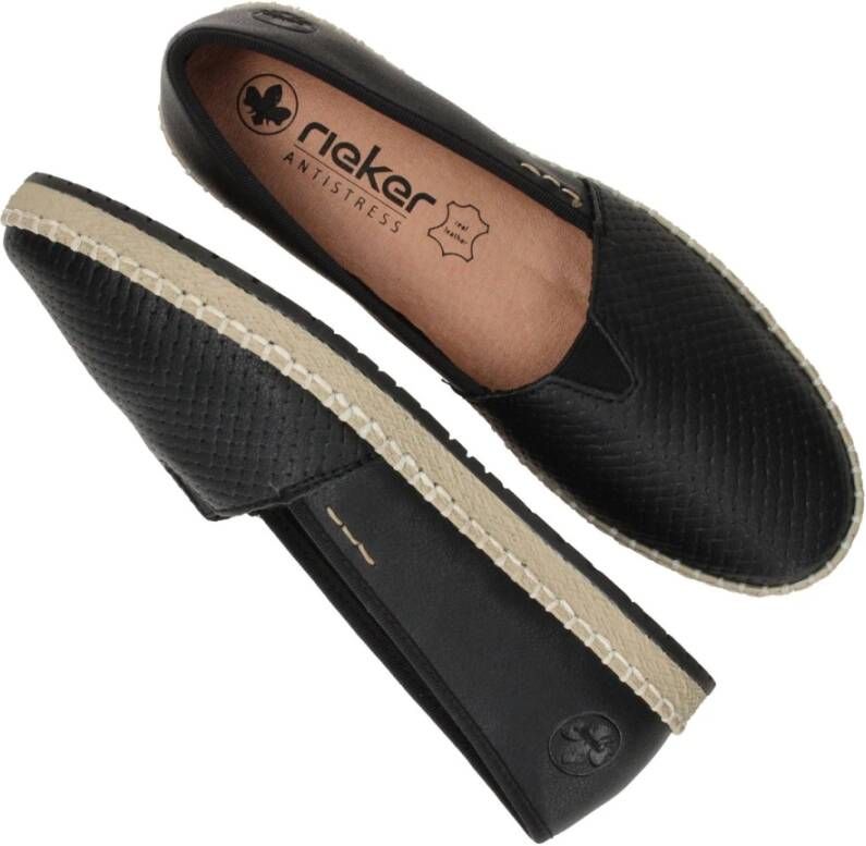 Rieker instapper Black Dames