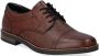 Rieker Klassieke Bruine Formele Zakelijke Schoenen Brown Heren - Thumbnail 3