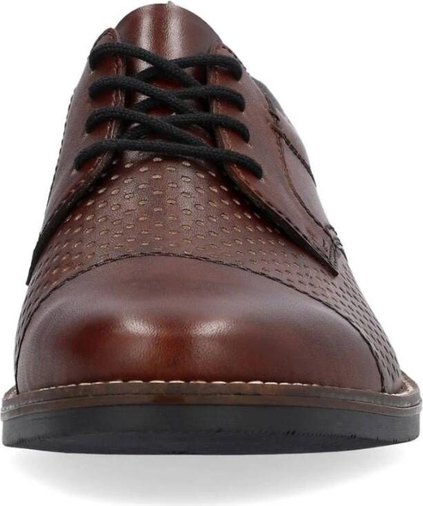 Rieker Klassieke Bruine Formele Zakelijke Schoenen Brown Heren