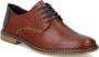 Rieker Klassieke Bruine Formele Zakelijke Schoenen Brown Heren - Thumbnail 3