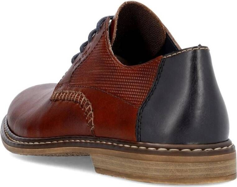 Rieker Klassieke Bruine Formele Zakelijke Schoenen Brown Heren