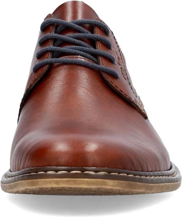 Rieker Klassieke Bruine Formele Zakelijke Schoenen Brown Heren
