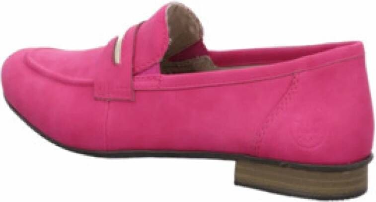Rieker Klassieke dames mocassins in effen kleuren