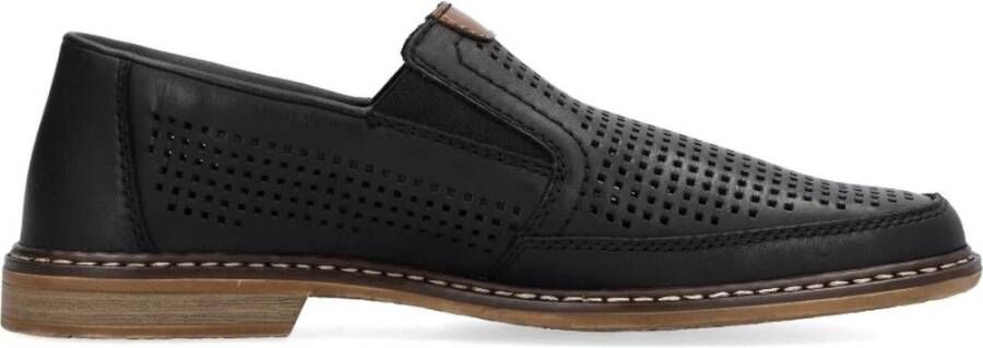 Rieker Klassieke Zwarte Formele Loafers