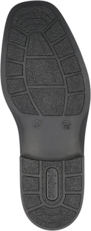 Rieker Klassieke Zwarte Formele Schoenen Black Heren