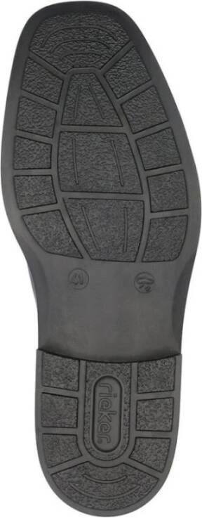 Rieker Klassieke Zwarte Formele Schoenen Black Heren