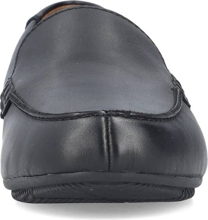 Rieker Klassieke Zwarte Gesloten Loafers Black Heren