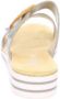 Rieker Slippers sleehak zomerschoen pantoffels met zachte binnenzool - Thumbnail 8