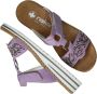 Rieker Lila Juweel Slipper voor Dames Purple Dames - Thumbnail 8