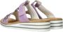 Rieker Lila Juweel Slipper voor Dames Purple Dames - Thumbnail 9