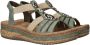 Rieker Mintgroene Sandaal met Kralen en Plateauzool Multicolor Dames - Thumbnail 10