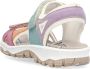 Rieker Multicolor platte sandalen voor vrouwen Multicolor Dames - Thumbnail 13