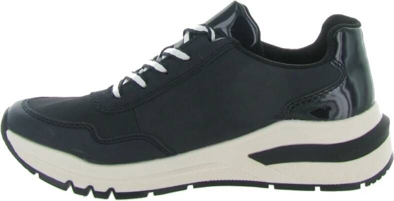 Rieker Pallabase Twill Schoenen Blue Dames