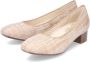 Rieker Bruine Textiele Gesloten Formele Pumps Bruin Dames - Thumbnail 7