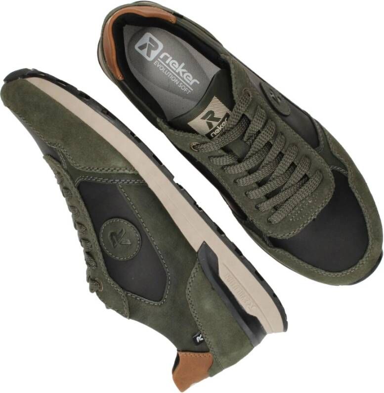 Rieker Revolution sneaker Groen Heren