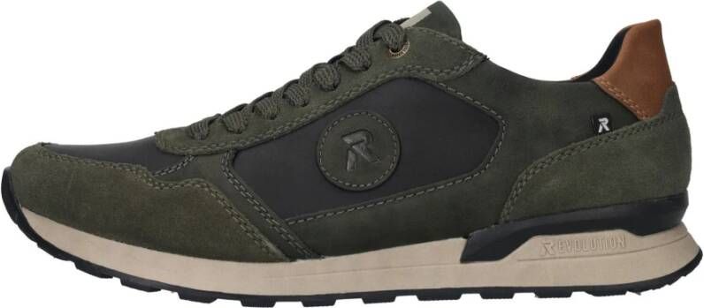 Rieker Revolution sneaker Groen Heren