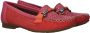 Rieker Instappers moccasin loafer zomerschoen met luchtige perforatie - Thumbnail 4