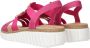 Rieker Roze zomersandalen met stenen en schelpen Pink Dames - Thumbnail 19