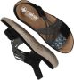 Rieker Sandalen zomerschoen sandaal sleehak met gevlochten bandage - Thumbnail 15