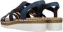 Rieker Sandalen zomerschoen sandaal sleehak met modieuze decoratieve elementen - Thumbnail 10