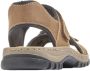 Rieker Casual Open-Toe Sandalen voor Heren Bruin Heren - Thumbnail 6