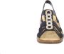 Rieker dames strappy sandalen zwart Sandalen V2870-00 zwart - Thumbnail 3