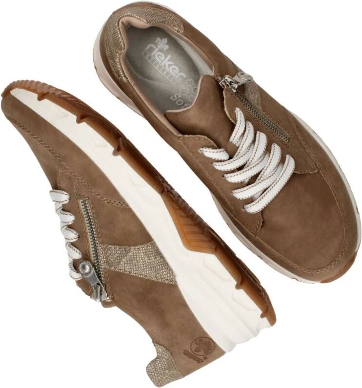 Rieker sneaker Beige Dames