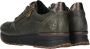 Rieker Donkergroene Leren Sneaker Groen Heren - Thumbnail 10