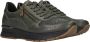 Rieker Donkergroene Leren Sneaker Green Heren - Thumbnail 14