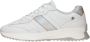 Rieker Sportieve witte sneaker met metallic accenten White Dames - Thumbnail 12