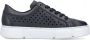 Rieker Blauwe Leren Sneakers voor Dames Blauw Dames - Thumbnail 4