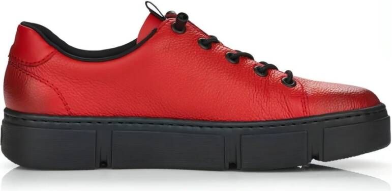 Rieker Sneakers Rood Dames