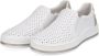 Rieker Witte leren sneakers voor vrouwen White Dames - Thumbnail 4