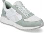 Rieker Witte leren sneakers voor vrouwen White Dames - Thumbnail 2