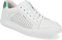Rieker Witte Leren Sneakers voor Heren White Heren - Thumbnail 2